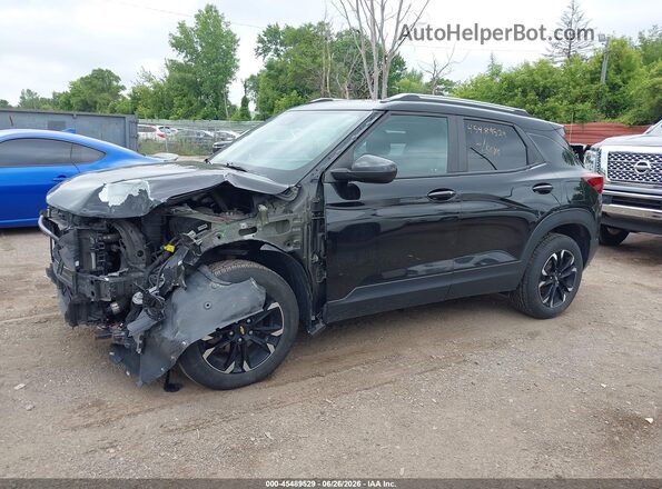 KL79MRSL4NB006481 2022 CHEVROLET TRAILBLAZER Black Widok wnętrza 360 stopni