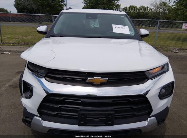 KL79MRSL4PB079207 2023 CHEVROLET TRAILBLAZER White Սարքավորումների վահանակի տեսք