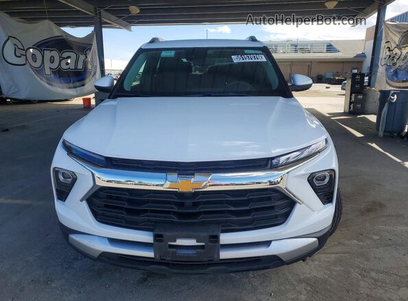 KL79MRSL4SB208961 2025 CHEVROLET TRAILBLAZER White 