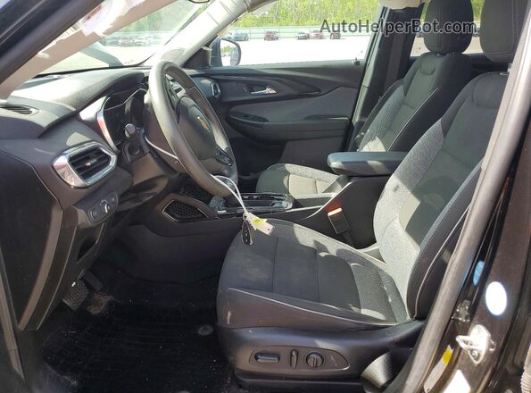 KL79MRSL5MB177996 2021 CHEVROLET TRAILBLAZER Black Front interior view