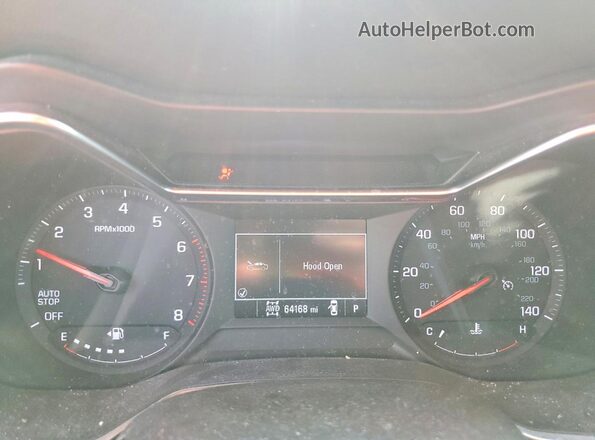 KL79MRSL5MB177996 2021 CHEVROLET TRAILBLAZER Black Instrument cluster view