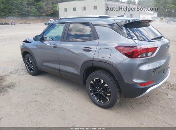 KL79MRSL5NB030174 2022 CHEVROLET TRAILBLAZER Gray Trasero izquierdo