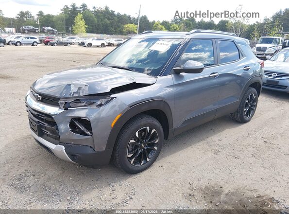 KL79MRSL5NB030174 2022 CHEVROLET TRAILBLAZER Gray Vista tres cuartos delantera izquierda