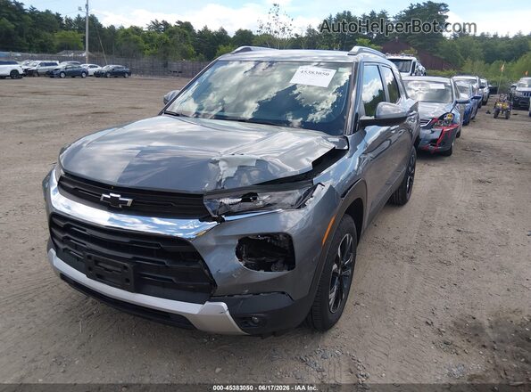 KL79MRSL5NB030174 2022 CHEVROLET TRAILBLAZER Gray Vista frontal