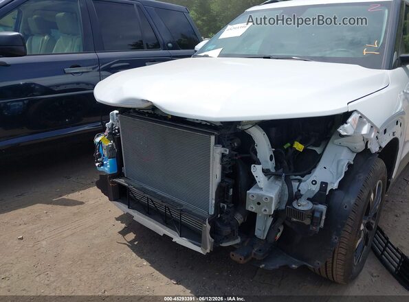 KL79MRSL5NB035164 2022 CHEVROLET TRAILBLAZER White Widok z przodu