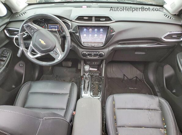 KL79MRSL5NB046956 2022 CHEVROLET TRAILBLAZER Gray Dashboard view