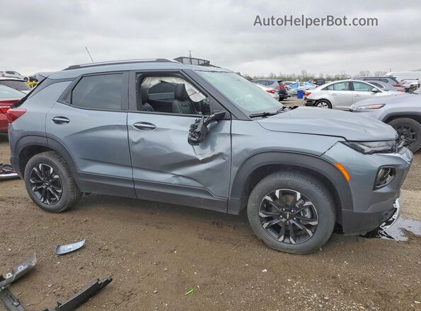 KL79MRSL5NB046956 2022 CHEVROLET TRAILBLAZER Gray Front right