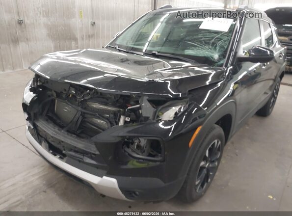 KL79MRSL5NB099558 2022 CHEVROLET TRAILBLAZER Black წინა ხედი