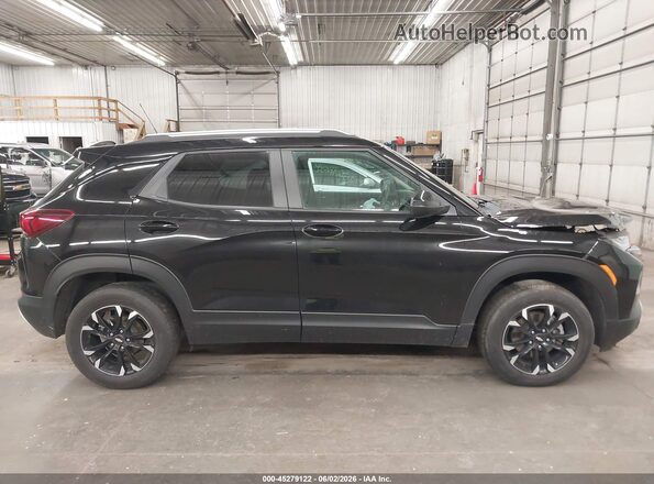 KL79MRSL5NB099558 2022 CHEVROLET TRAILBLAZER Black უკანა სალონის ხედი