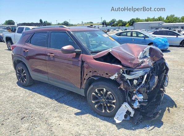 KL79MRSL5NB125656 2022 CHEVROLET TRAILBLAZER Brown Front right