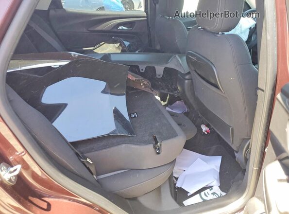 KL79MRSL5NB125656 2022 CHEVROLET TRAILBLAZER Brown Rear interior view