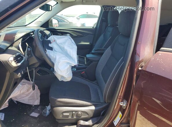 KL79MRSL5NB125656 2022 CHEVROLET TRAILBLAZER Brown Front interior view