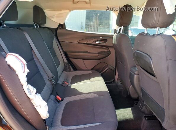 KL79MRSL5PB153122 2023 CHEVROLET TRAILBLAZER Black Rear interior view