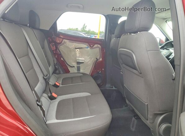 KL79MRSL5SB153131 2025 CHEVROLET TRAILBLAZER Burgundy Rear seats view