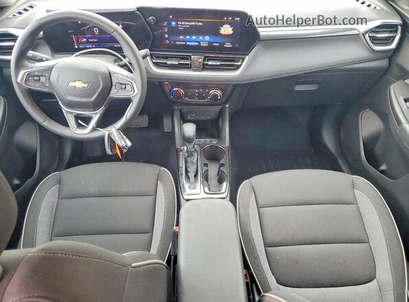 KL79MRSL5SB153131 2025 CHEVROLET TRAILBLAZER Burgundy Dashboard view