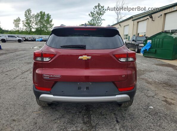 KL79MRSL5SB153131 2025 CHEVROLET TRAILBLAZER Burgundy Rear view