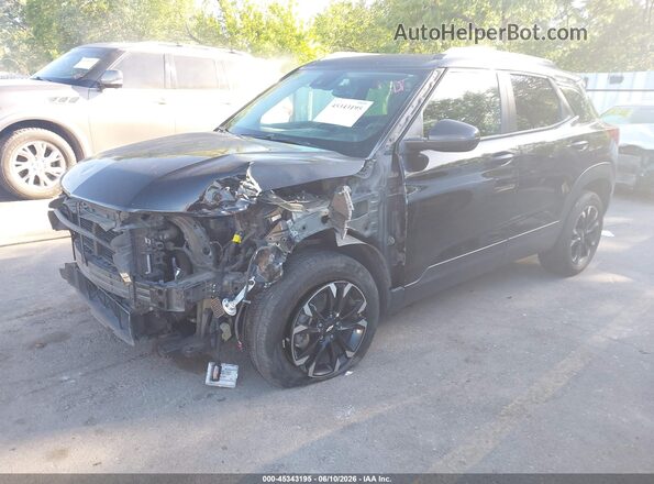 KL79MRSL6PB074025 2023 CHEVROLET TRAILBLAZER Черный Передняя левая четверть