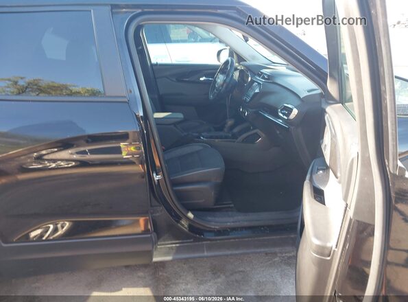 KL79MRSL6PB074025 2023 CHEVROLET TRAILBLAZER Черный Вид салона спереди