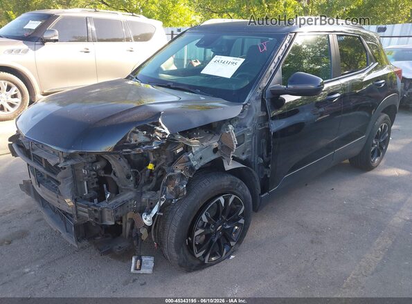KL79MRSL6PB074025 2023 CHEVROLET TRAILBLAZER Черный Вид спереди