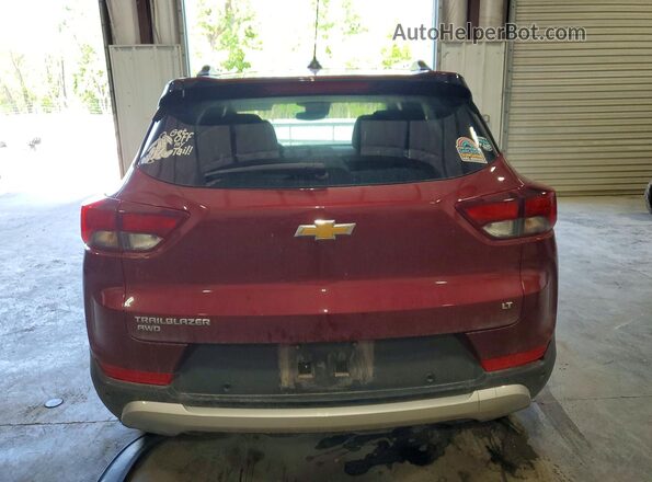 KL79MRSL6RB056837 2024 CHEVROLET TRAILBLAZER Burgundy Rear view