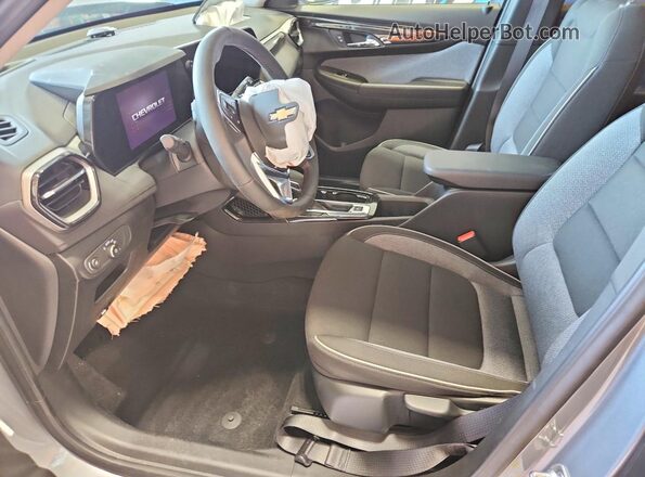KL79MRSL6RB180235 2024 CHEVROLET TRAILBLAZER Gray Front interior view