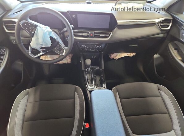 KL79MRSL6RB180235 2024 CHEVROLET TRAILBLAZER Gray Dashboard view