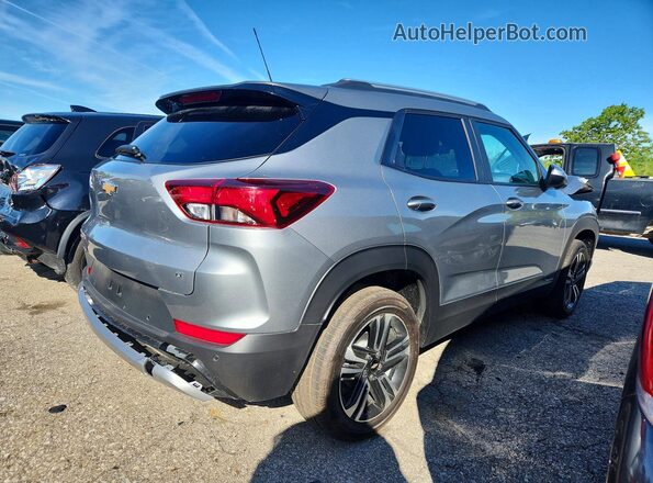 KL79MRSL6RB180235 2024 CHEVROLET TRAILBLAZER Gray Rear right