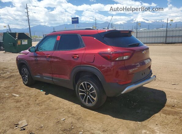 KL79MRSL6SB060540 2025 CHEVROLET TRAILBLAZER Red უკანა მარცხენა