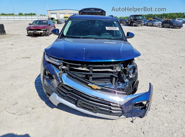 KL79MRSL7MB031275 2021 CHEVROLET TRAILBLAZER Blue Вид спереду