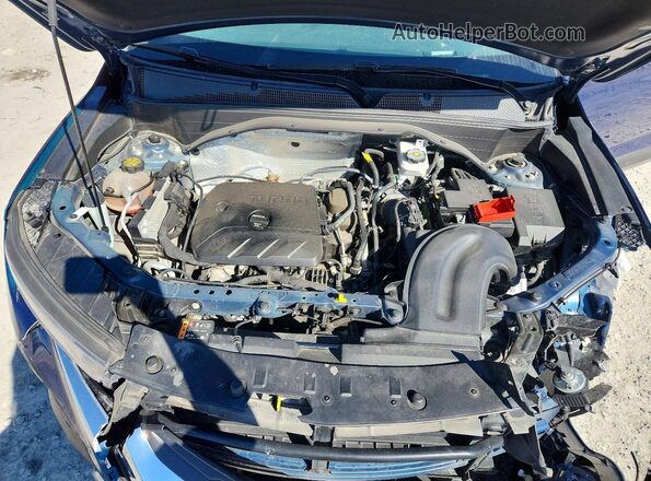 KL79MRSL7MB031275 2021 CHEVROLET TRAILBLAZER Blue Вид підкапотного простору