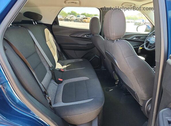KL79MRSL7MB031275 2021 CHEVROLET TRAILBLAZER Blue Вид задньої частини салону