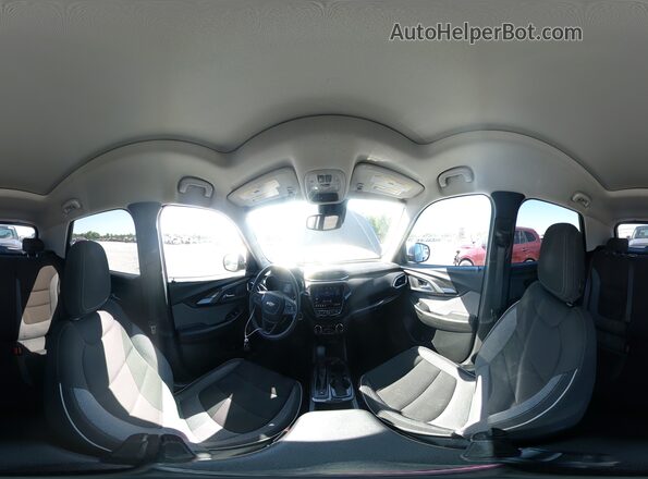 KL79MRSL7MB031275 2021 CHEVROLET TRAILBLAZER Blue Панорамний вид салону 360°