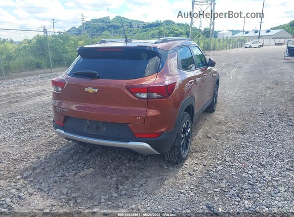 KL79MRSL7MB141176 2021 CHEVROLET TRAILBLAZER Orange Rear right