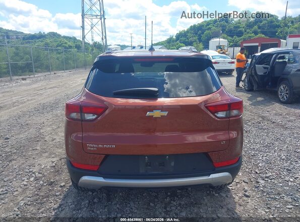 KL79MRSL7MB141176 2021 CHEVROLET TRAILBLAZER Orange 