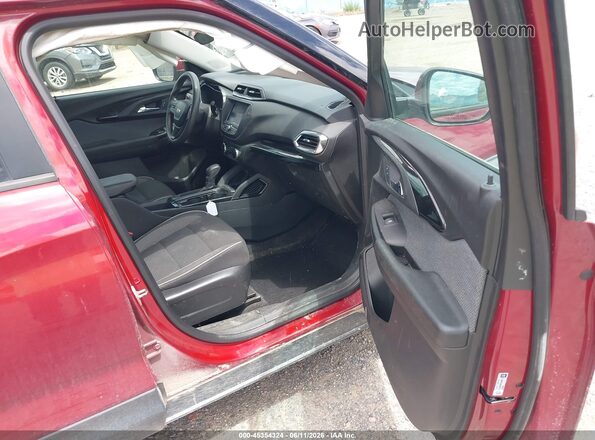 KL79MRSL8MB032712 2021 CHEVROLET TRAILBLAZER Red Front interior view