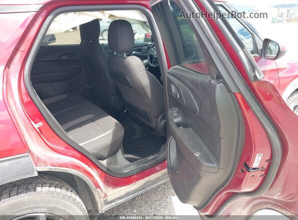 KL79MRSL8MB032712 2021 CHEVROLET TRAILBLAZER Red VIN sticker view