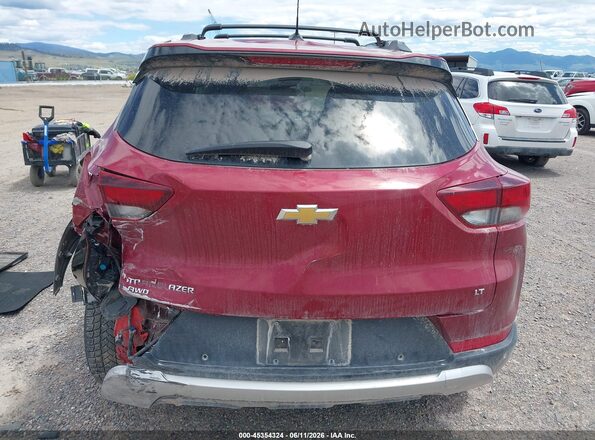 KL79MRSL8MB032712 2021 CHEVROLET TRAILBLAZER Red 