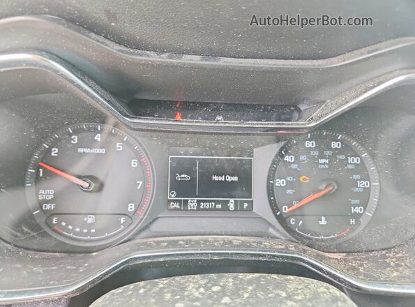 KL79MRSL8PB000914 2023 CHEVROLET TRAILBLAZER White ხელსაწყოთა პანელის ხედი
