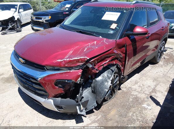 KL79MRSL8PB207710 2023 CHEVROLET TRAILBLAZER Красный Вид спереди