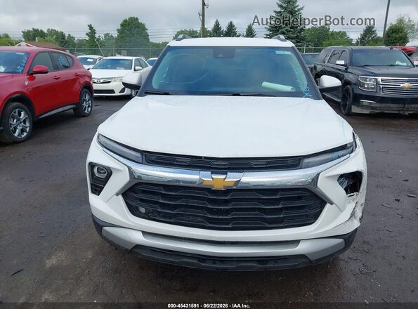 KL79MRSL8TB136213 2026 CHEVROLET TRAILBLAZER White Вид щитка приладів