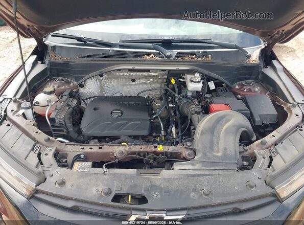 KL79MRSL9NB037810 2022 CHEVROLET TRAILBLAZER Burgundy Rear view