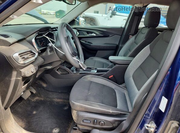 KL79MRSL9PB069370 2023 CHEVROLET TRAILBLAZER Blue წინა სალონის ხედი