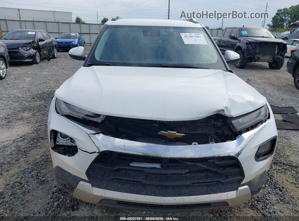 KL79MRSL9PB078862 2023 CHEVROLET TRAILBLAZER White Vista frontal