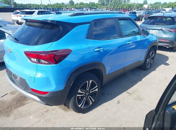 KL79MRSL9RB139436 2024 CHEVROLET TRAILBLAZER Blue Rear right