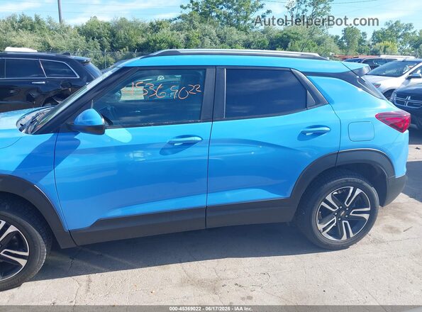 KL79MRSL9RB139436 2024 CHEVROLET TRAILBLAZER Blue 360 interior view
