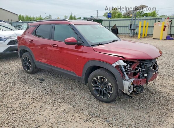 KL79MRSLXMB023400 2021 CHEVROLET TRAILBLAZER Red 