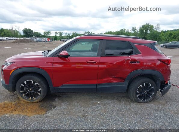 KL79MRSLXMB122556 2021 CHEVROLET TRAILBLAZER Red 