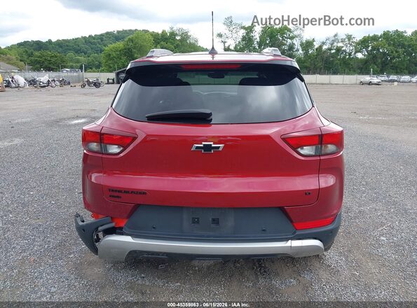 KL79MRSLXMB122556 2021 CHEVROLET TRAILBLAZER Red 