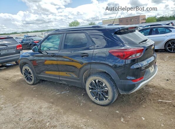 KL79MRSLXNB127774 2022 CHEVROLET TRAILBLAZER Black Rear left