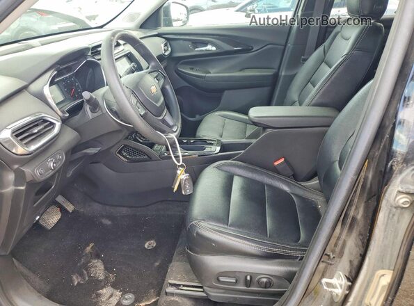 KL79MRSLXNB127774 2022 CHEVROLET TRAILBLAZER Black Front interior view
